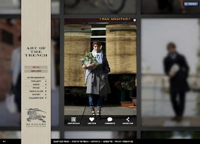 trench microsite burberry launched|burberry creative website.